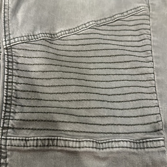 Easel gray size L stretch jeans with detailed stitching - Picture 2 of 7